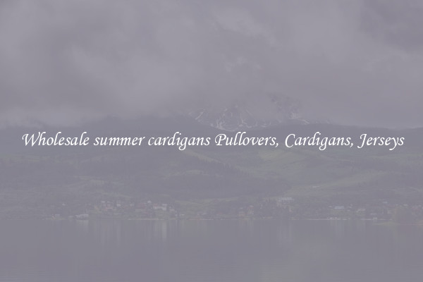 Wholesale summer cardigans Pullovers, Cardigans, Jerseys