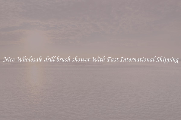 Nice Wholesale drill brush shower With Fast International Shipping