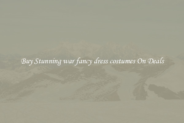 Buy Stunning war fancy dress costumes On Deals